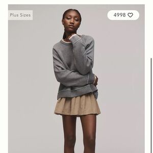 Anthropologie The Oaklyn Cozy Crew-Neck Sweatshirt by Pilcro